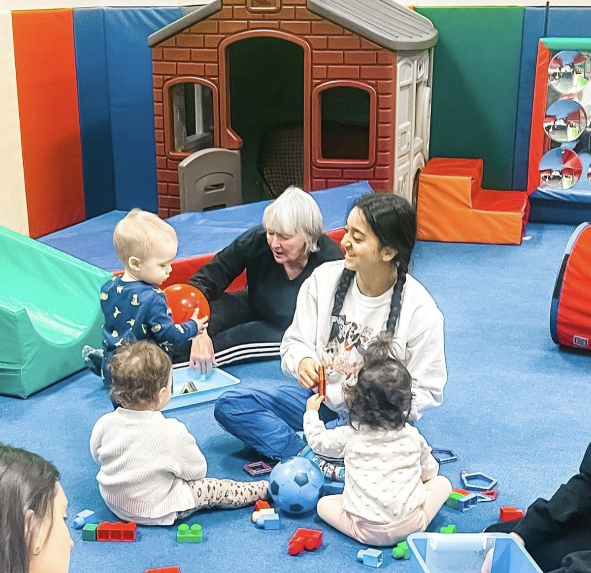 Children playing in a Rec on Demand class
